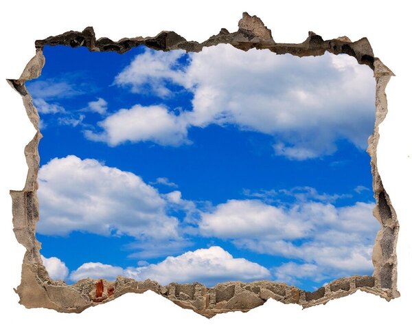 Nálepka fototapeta 3D výhled Mraky na nebi nd-k-85319325