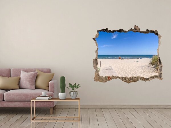 Nálepka fototapeta 3D výhled Mořské duny nd-k-85897660