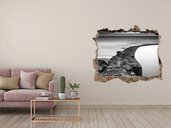 Nálepka fototapeta 3D výhled Kamenná pláž nd-k-86464123