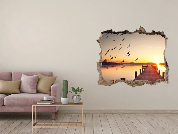 Nálepka fototapeta 3D výhled Západ slunce nd-k-86450983