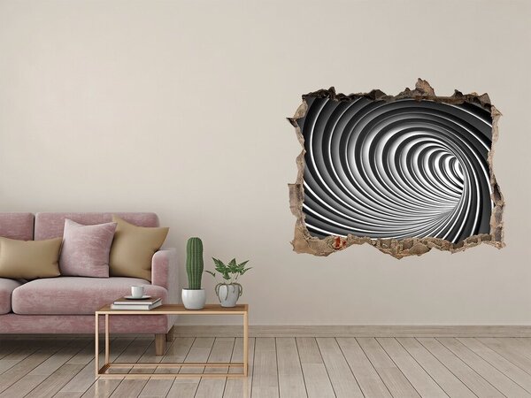 Samolepící díra zeď 3D Abstrakce vír nd-k-86218729
