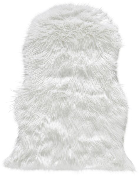 UMĚLÁ KOŽEŠINA, 60/90 cm, bílá Boxxx - Kůže