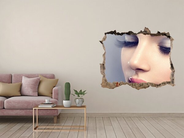 Fotoobraz díra na stěnu Ideální make up nd-k-88678393