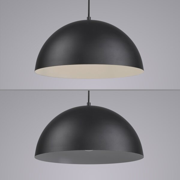 Schöner Wohnen 11728-18 - Lustr na lanku ALI 1xE27/25W/230V pr. 38 cm černá