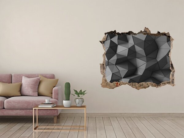 Samolepící díra zeď Abstraktní pozadí 3D nd-k-89398223