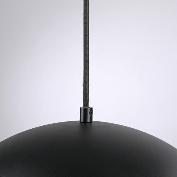 Schöner Wohnen 11728-18 - Lustr na lanku ALI 1xE27/25W/230V pr. 38 cm černá
