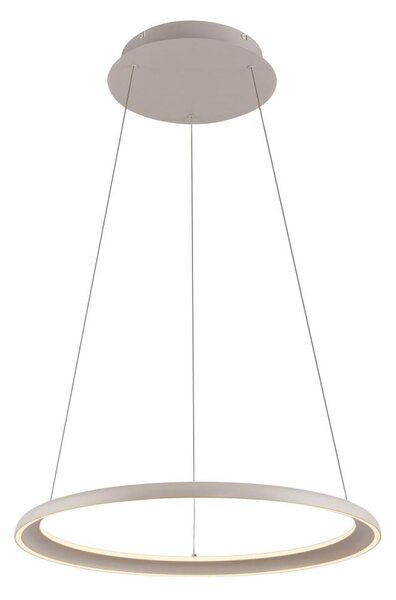 Schöner Wohnen 15570-39-LED Stm. lustr na lanku QUILLO LED/36W/230V pr.60cm šedá