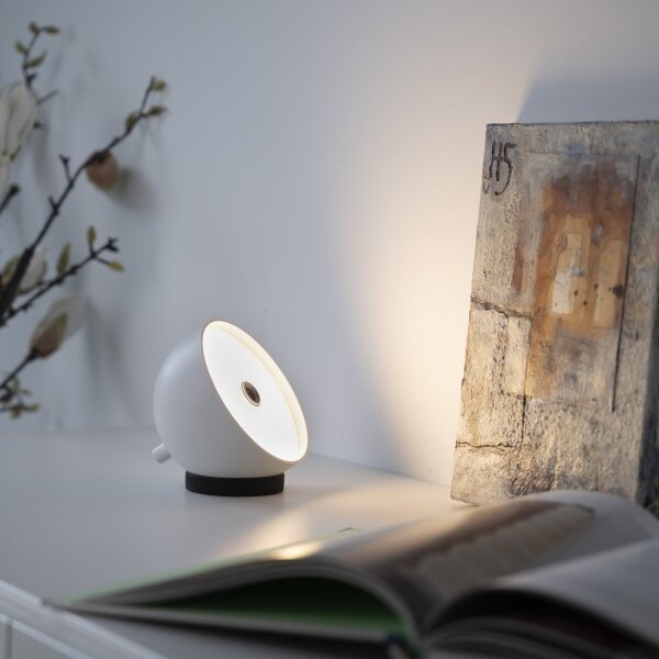 Schöner Wohnen 19244-16 - LED Stm. stolní lampa BELLIS LED/2,5W/5V IP54 bílá