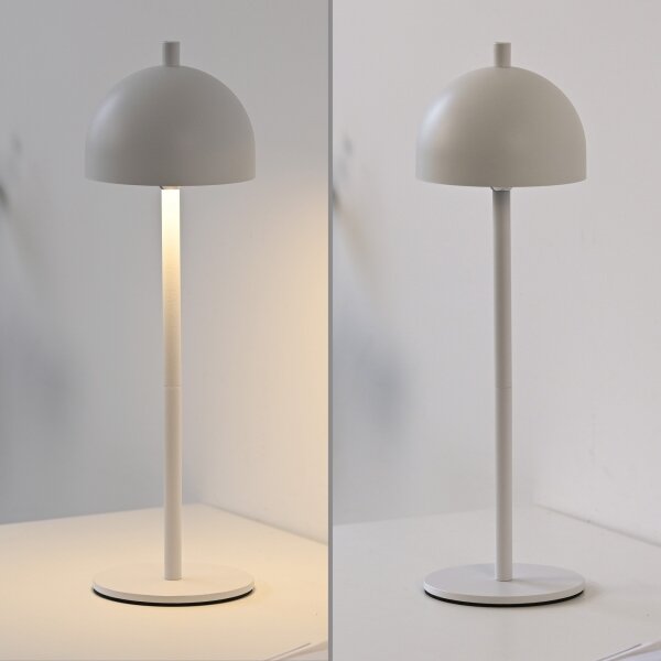 Schöner Wohnen 19244-16 - LED Stm. stolní lampa BELLIS LED/2,5W/5V IP54 bílá