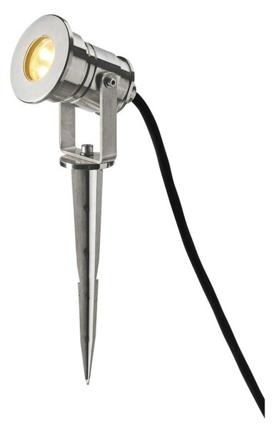 BIG WHITE SLV DASAR PROJEKTOR, venkovní reflektor, LED, 3000K, IP68, nerezová ocel 316, 12–24 V, 7 W 233570