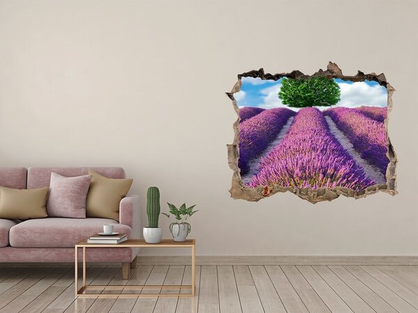 Nálepka fototapeta 3D na zeď Pole levandule nd-k-90850867