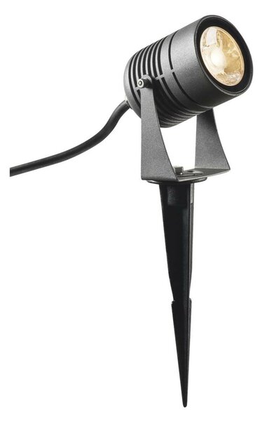 BIG WHITE SLV LED SPIKE LED venkovní svítidlo s trnem, antracit, IP55, 3000K, 40°. 1002201