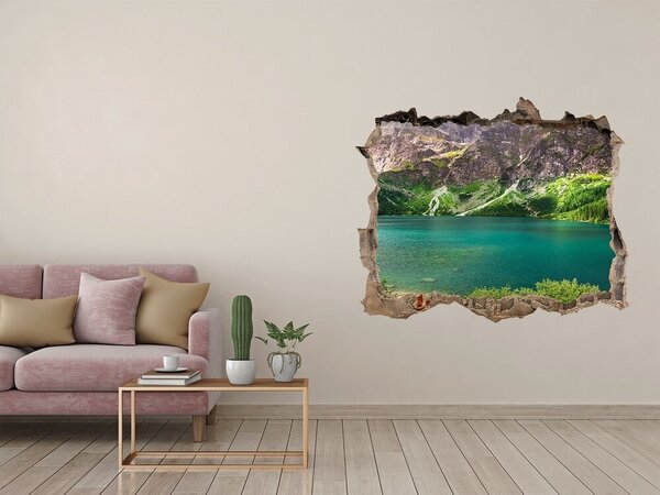Nálepka fototapeta 3D na zeď Morské oko Tatry nd-k-91165160