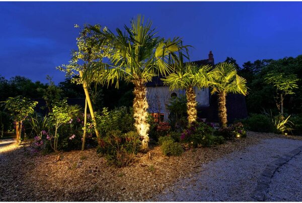 BIG WHITE SLV LED SPIKE LED venkovní svítidlo s trnem, rezavě zbarvená, IP55, 3000K, 40°. 1002203