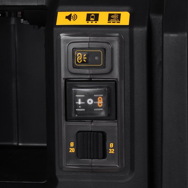 DEWALT DCV586MN-XJ Akumulátorový průmyslový vysavač 2000 W 11 l Třída M TSTAK Černá