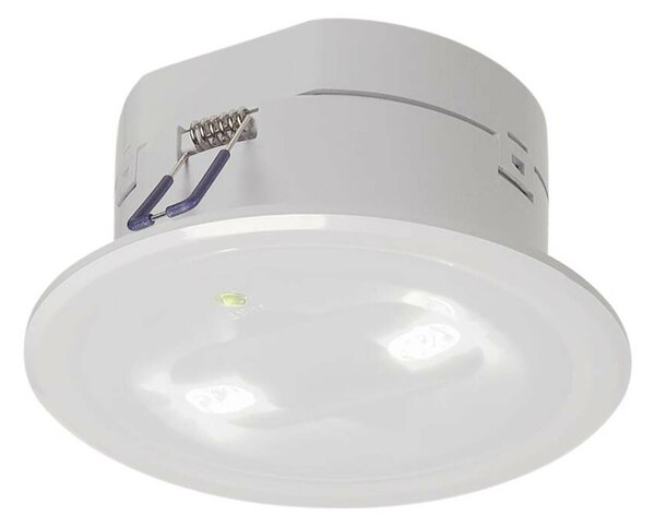 BIG WHITE SLV P-LIGHT, vestavné svítidlo, LED, 6000K, kulaté, bílé, 5W 240006