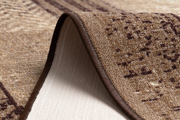 Associated Weavers Běhoun pogumovaný Essenza 17 hnědý Šíře: 67 cm