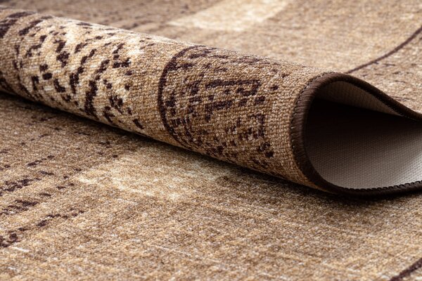 Associated Weavers Běhoun pogumovaný Essenza 17 hnědý Šíře: 67 cm