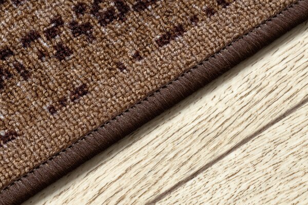 Associated Weavers Běhoun pogumovaný Essenza 17 hnědý Šíře: 67 cm