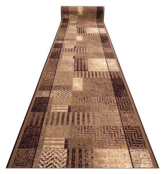 Associated Weavers Běhoun pogumovaný Essenza 17 hnědý Šíře: 67 cm