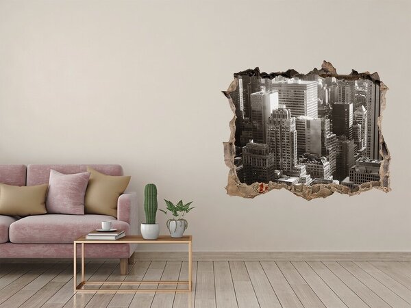 Fototapeta díra na zeď 3D New York nd-k-94115661