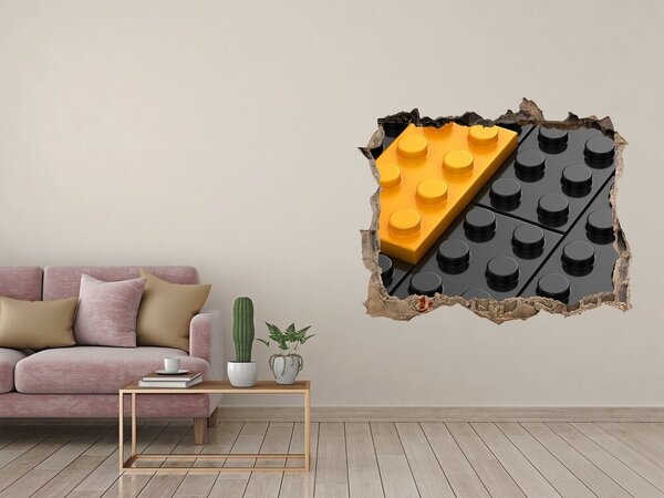 Fototapeta díra na zeď 3D Lego nd-k-93866818