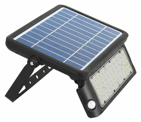 CENTURY REFLEKTOR LED DVERSO SOLÁRNÍ SLIM SENSOR 10W 4000K 1080Lm 90d 310x35x218mm IP65 CEN DVS-109040
