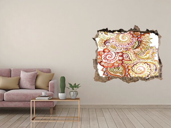 Díra 3D foto tapeta nálepka Ornamenty nd-k-94451075