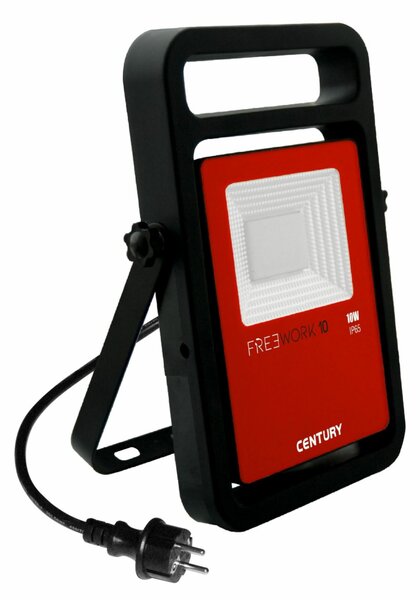 CENTURY REFLEKTOR LED FREE WORK 10W 4000K 750Lm s kabelem 2 metry IP65 CEN FRW-100040