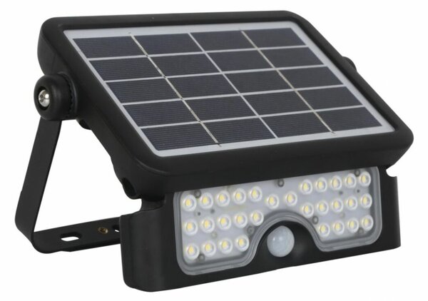 CENTURY REFLEKTOR LED DVERSO SOLÁRNÍ SLIM SENSOR 5W 4000K 500Lm 90d 217x54x149mm IP65 CEN DVS-059040