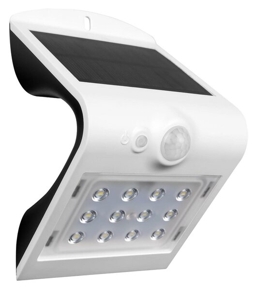 CENTURY SOLÁRNÍ LED ARCADIA 1.5 SENZOR BÍLÁ 1,5W 4000K 220Lm IP65 CEN ACSB-151240