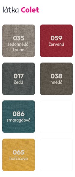 KONDELA Boxspringová postel 120x200, mentolová, RIANA KOMFORT