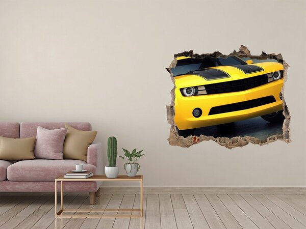 Díra 3D fototapeta nálepka Sportovní auto nd-k-99342888
