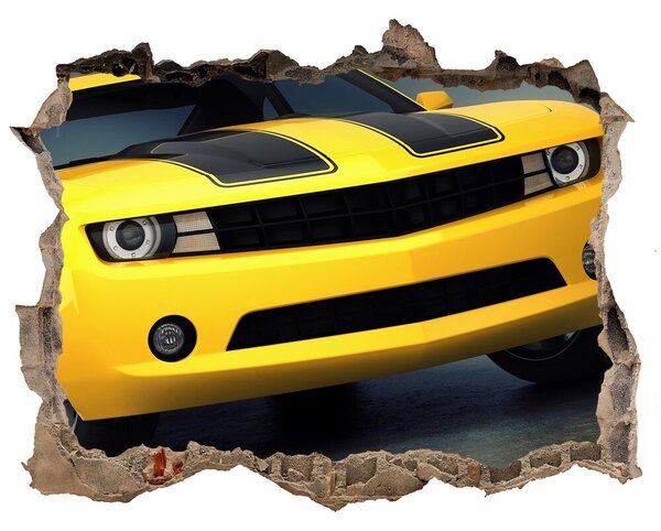 Díra 3D fototapeta nálepka Sportovní auto nd-k-99342888