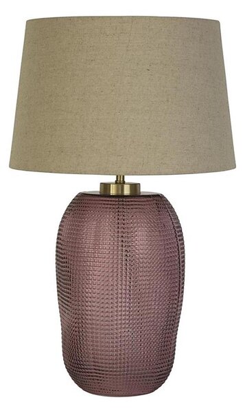 Searchlight EU44652PI - Stolní lampa AMETHYST 1xE27/60W/230V