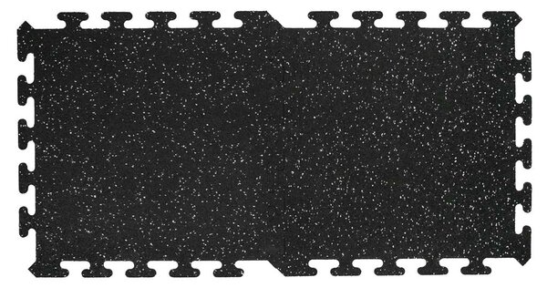 Multy home Gumová dlaždice FITNESS TILE 50 x 50 cm, černá, 1 ks 4016.91.00