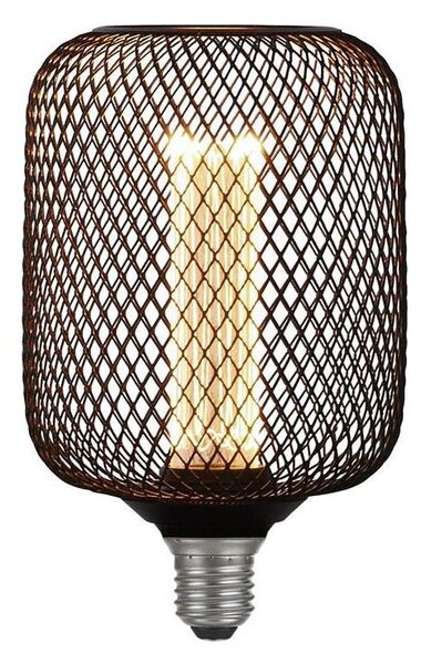 Searchlight 26002BK - LED Dekorační žárovka WIRE MESH E27/4,5W/230V 2700K