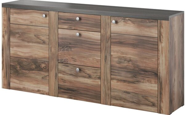 Komoda LOMAR 25 satin ořech / touchwood