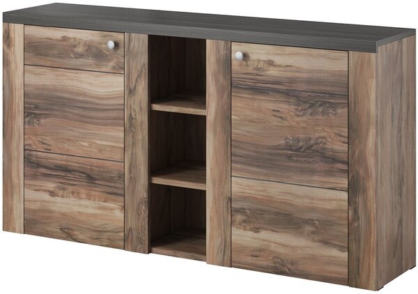 Komoda LOMAR 26 satin ořech / touchwood