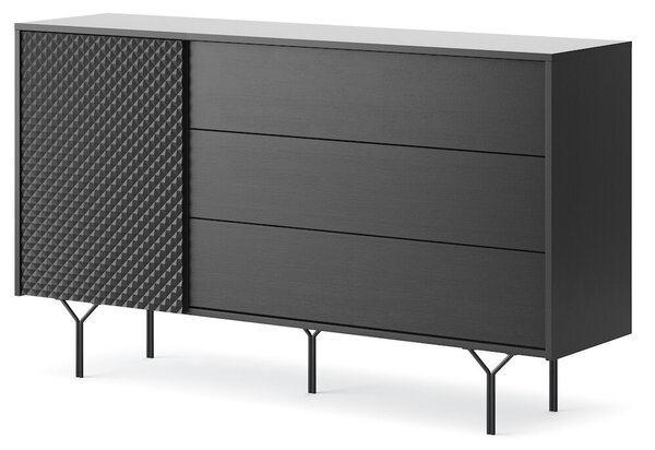 Moderní komoda ROBE KSZ144, černá