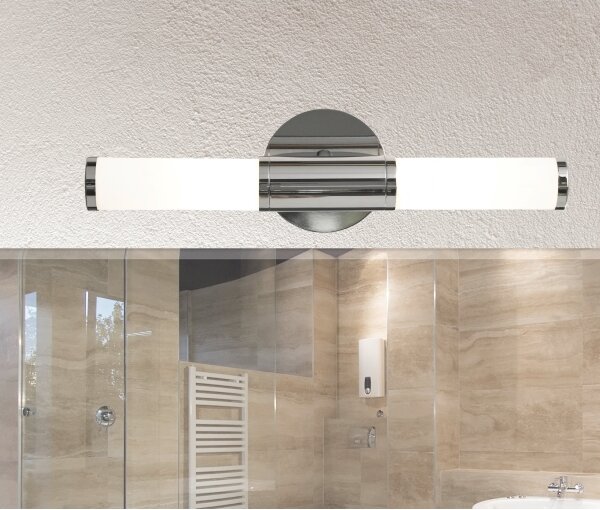 Eglo 87219 - Koupelnové nástěnné svítidlo PALMERA 2xE14/40W/230V IP44