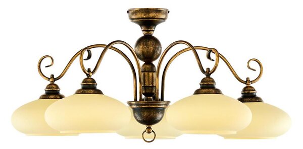 Jupiter 399 - BO-5-PL - Lustr přisazený BOLERO 5xE27/60W/230V