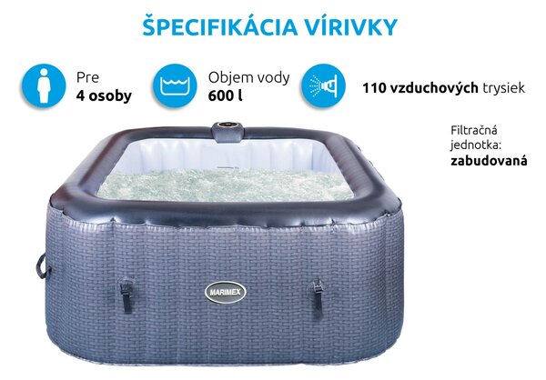 Marimex | Vířivý bazén Marimex AQUAMAR 4872 | 11400288