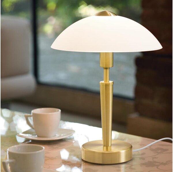 EGLO 87254 - Stmívatelná stolní lampa SOLO 1xE14/40W/230V