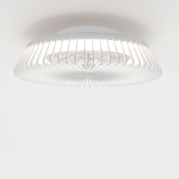 Mantra 7120 Himalaya, stropní svítidlo s ventilátorem a dálkovým ovladačem, LED 70W 2700K-5000K, bílá, průměr 63cm