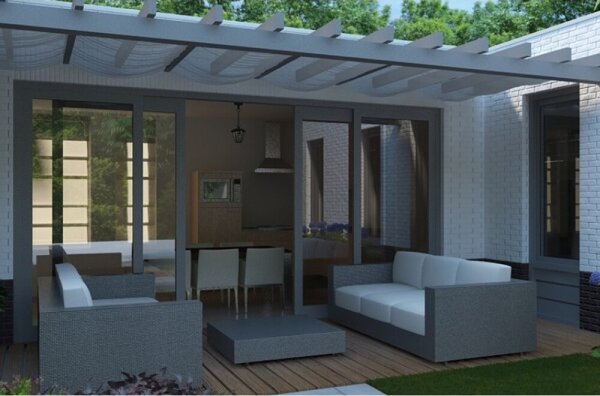 Philips 15386/30/16 - Venkovní závěsný lustr MYGARDEN CREEK 1xE27/60W/230V IP44