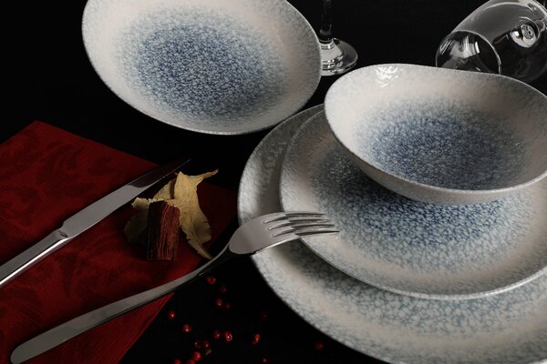 ASIR Porcelánová jídelní souprava DEEP 24 ks