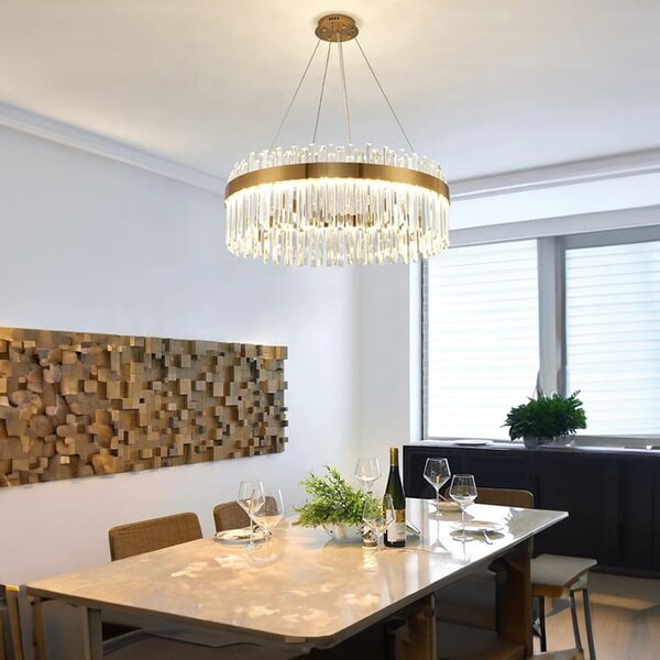 Křišťálový lustr Crystal Ø 80cm