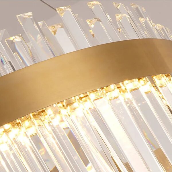 Křišťálový lustr Crystal Ø 80cm
