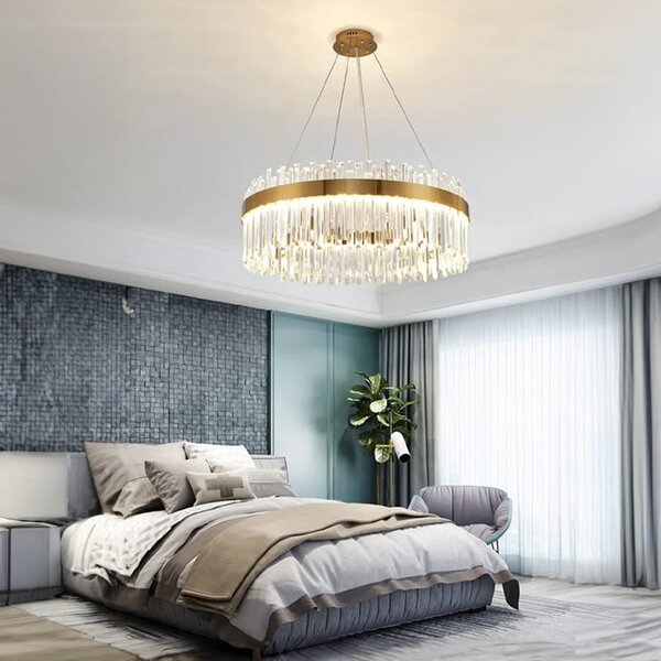 Křišťálový lustr Crystal Ø 80cm
